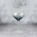 4 Piece Champagne Coupe Glass Blue