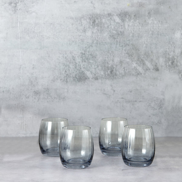 4 Piece Tumbler Set Blue