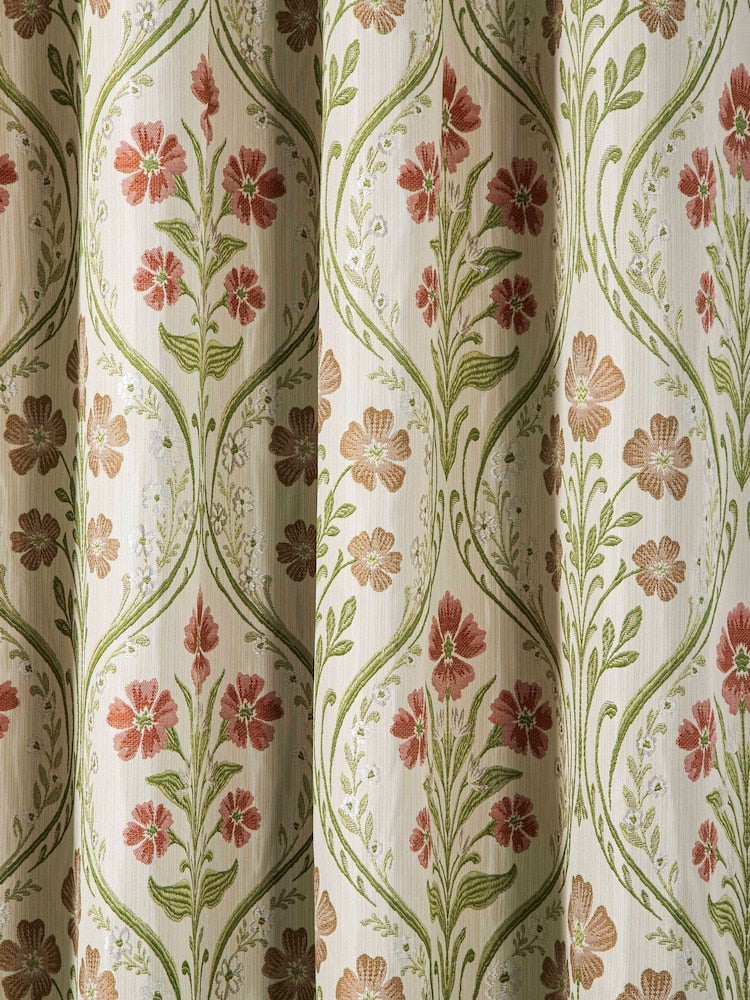 Estelle Readymade Eyelet Curtains - Natural