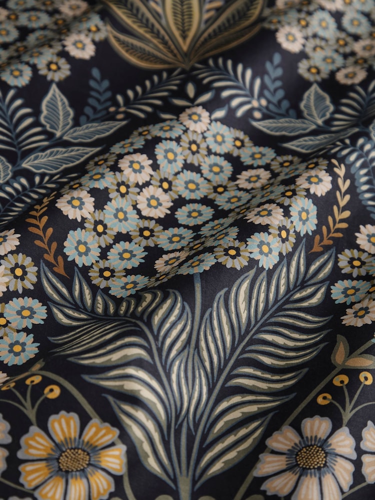 Evelina Navy Duvet Cover Set - Navy