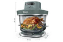 CRISPi PRO 7-in-1 Glass Air Fryer – Ash Grey