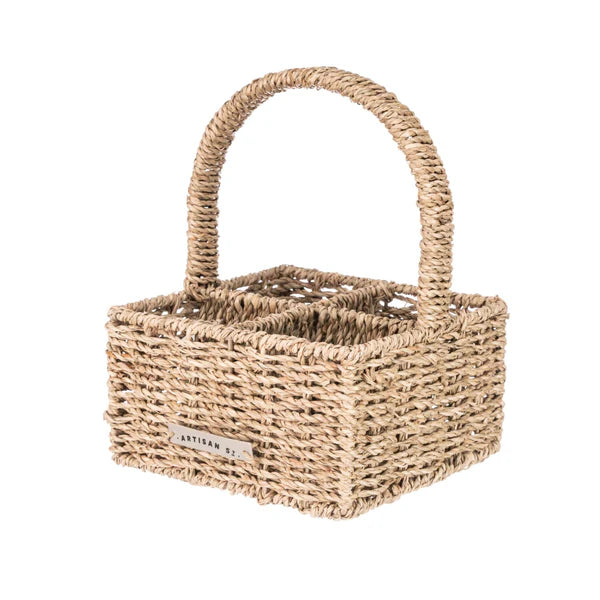 Seagrass Condiment Caddy