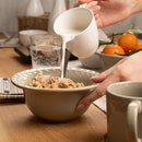 Artisan Street Leaf 12 Piece Dinner Set - Stone