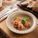 Artisan Street Leaf Pasta Bowl - Stone