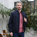 Aston Bomber Jacket - Navy