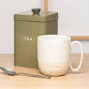 Artisan Street Tea Storage Canister - Moss