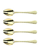 Set of 4 Serving Spoons - Champagne Avalon