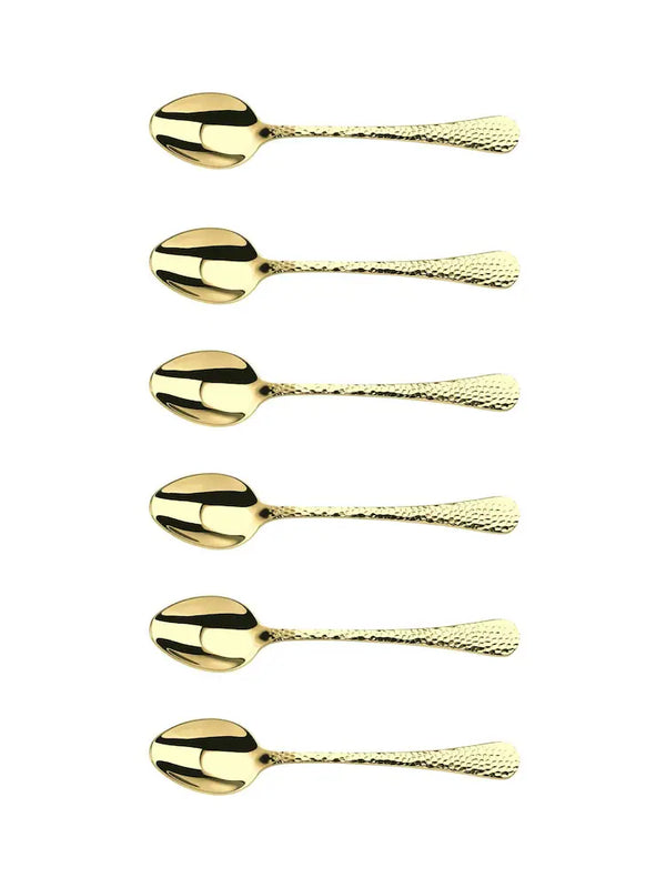 Set of 6 Teaspoons - Champagne Avalon