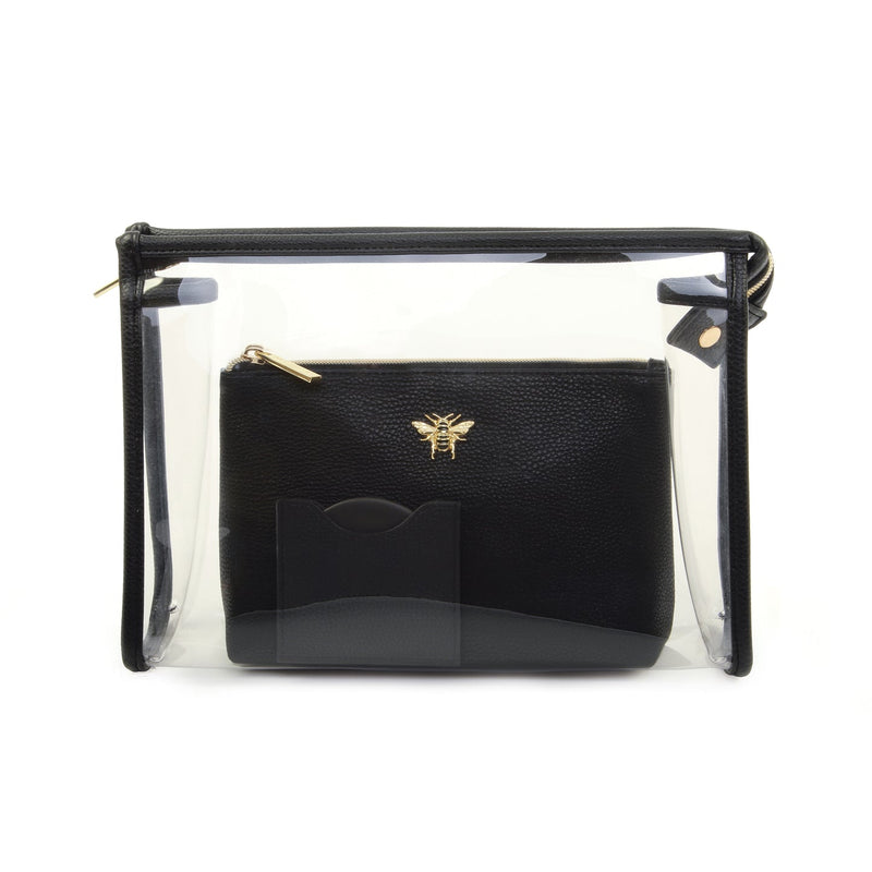 3 Piece Makeup Gift Set - Black