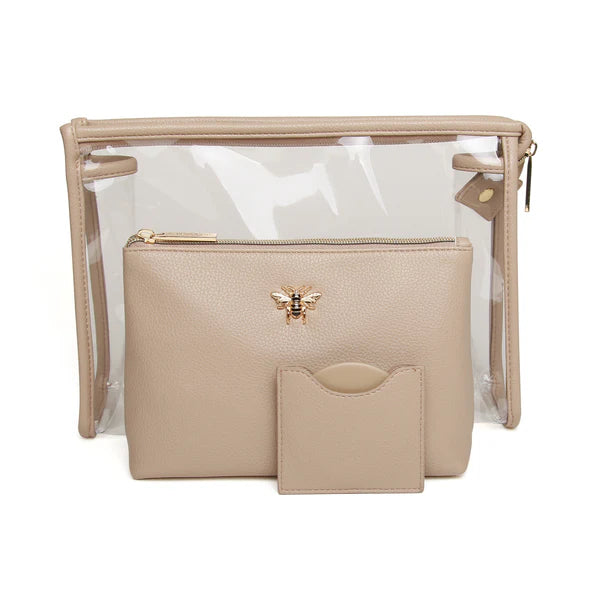 3 Piece Makeup Gift Set - Stone