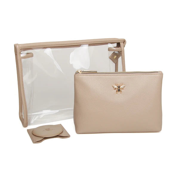 3 Piece Makeup Gift Set - Stone