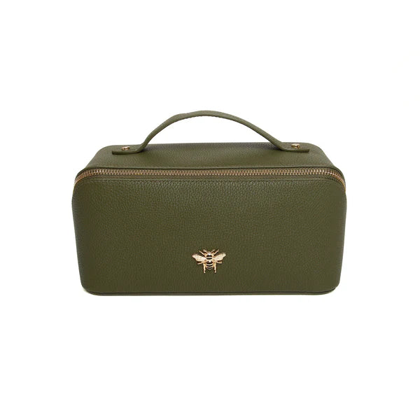 Mini Train Case - Olive