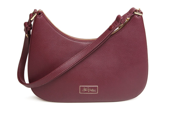 Ascot Crossbody Bag - Berry