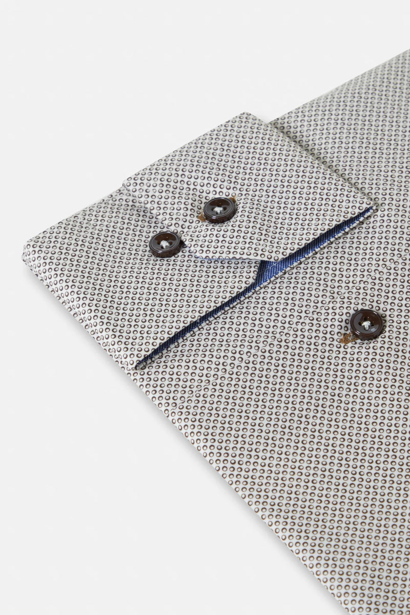 Alex Long Sleeve Shirt - Coffee