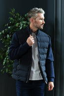 Alton Hybrid Jacket - Navy