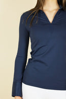 Anna Layering Shirt - Navy