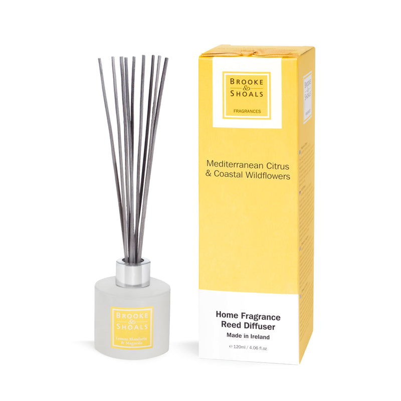 Mediterranean Citrus & Coastal Wildflowers - Reed Diffuser