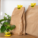 Set of 6 Bee Bag Clips