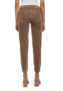 Low Rise 5 Pocket Jean - Fungi