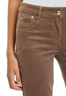 Low Rise 5 Pocket Jean - Fungi