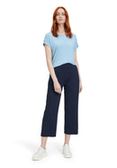 High Waist SlipOn Trousers - Dark Sky