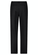Mid Rise Trousers - Black