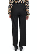 Mid Rise Trousers - Black