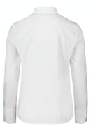 Plain Long Sleeve Blouse - Bright White
