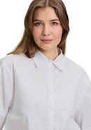 3/4 Sleeve Casual Blouse - Bright White