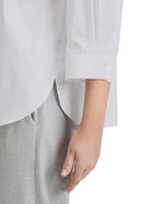 3/4 Sleeve Casual Blouse - Bright White