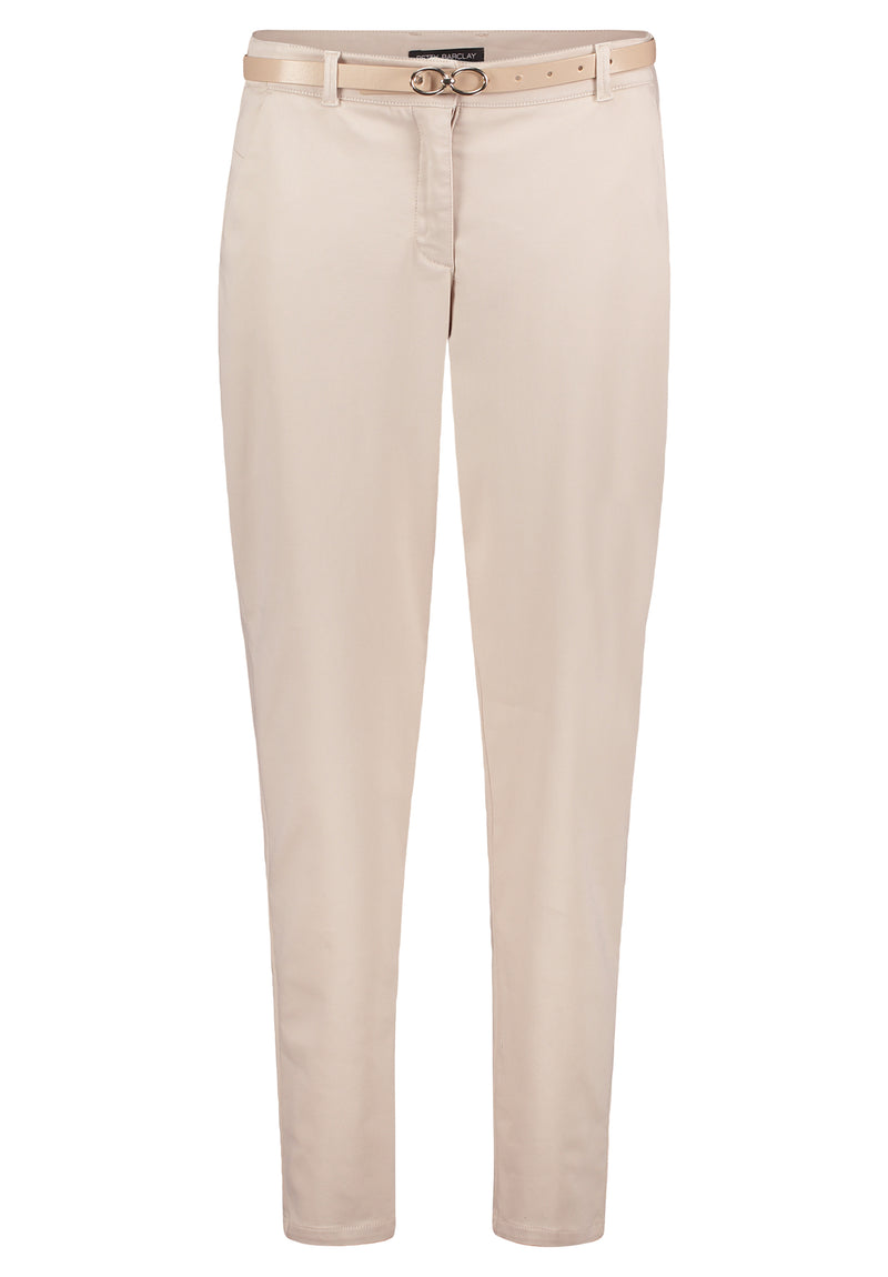 7/8 Length Chinos - Soft Nature