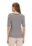Striped T-Shirt - Nature/dark Blue