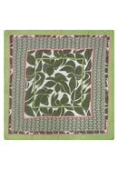 Floral Print Scarf - Khaki/nature