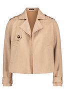 Short Blazer Jacket - Classic Beige