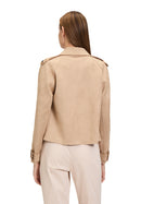 Short Blazer Jacket - Classic Beige