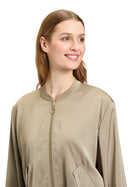 Short Casual Jacket - Soft Olive