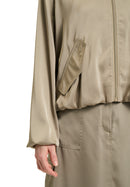Short Casual Jacket - Soft Olive