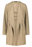 Long Blazer Jacket - Soft Olive