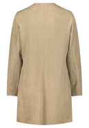 Long Blazer Jacket - Soft Olive
