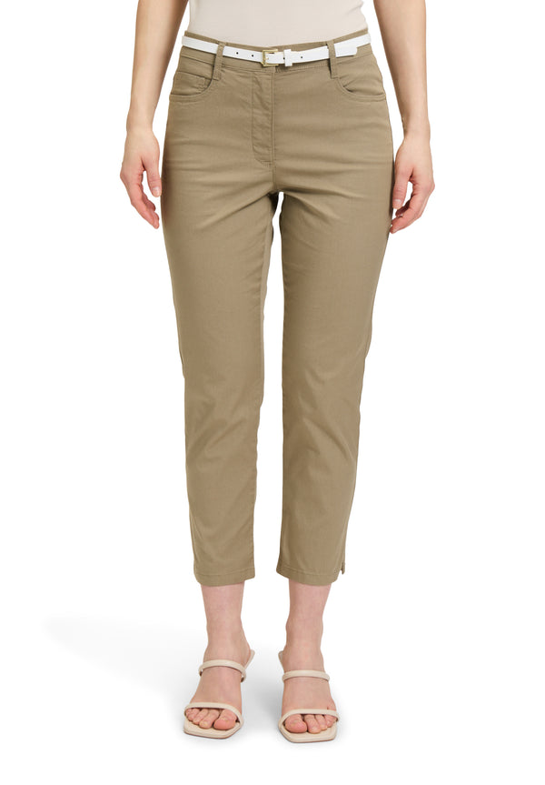3/4 Length Trousers - Soft Olive