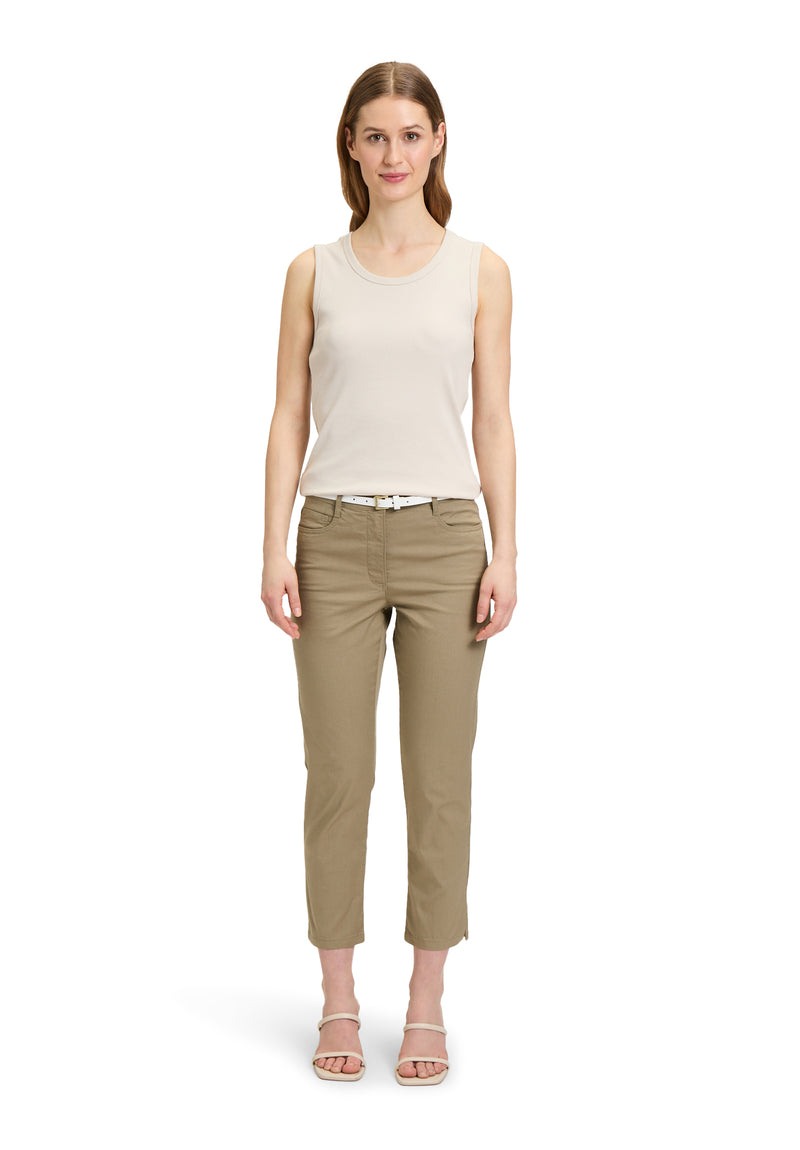 3/4 Length Trousers - Soft Olive