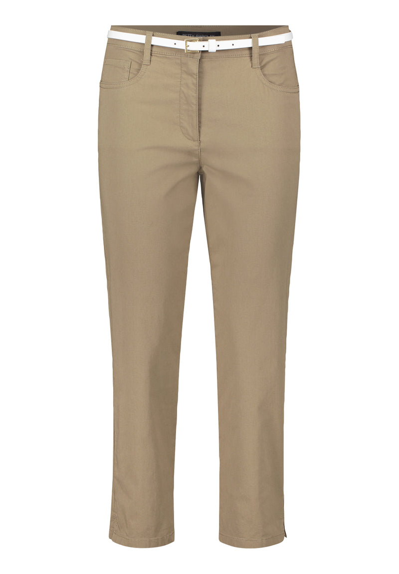 3/4 Length Trousers - Soft Olive