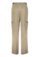 Cargo Style Trousers - Soft Olive