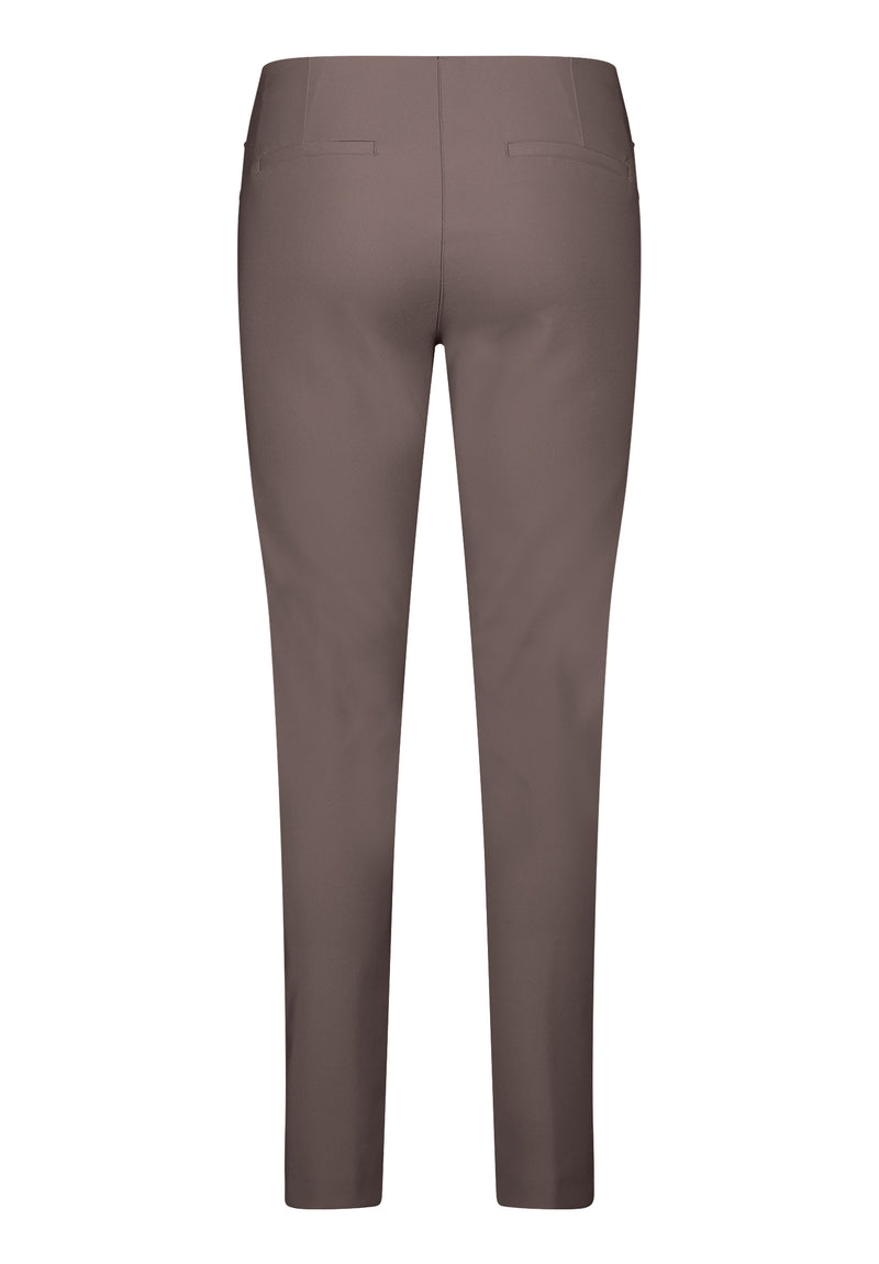 7/8 Length Plain Trouser - Falcon
