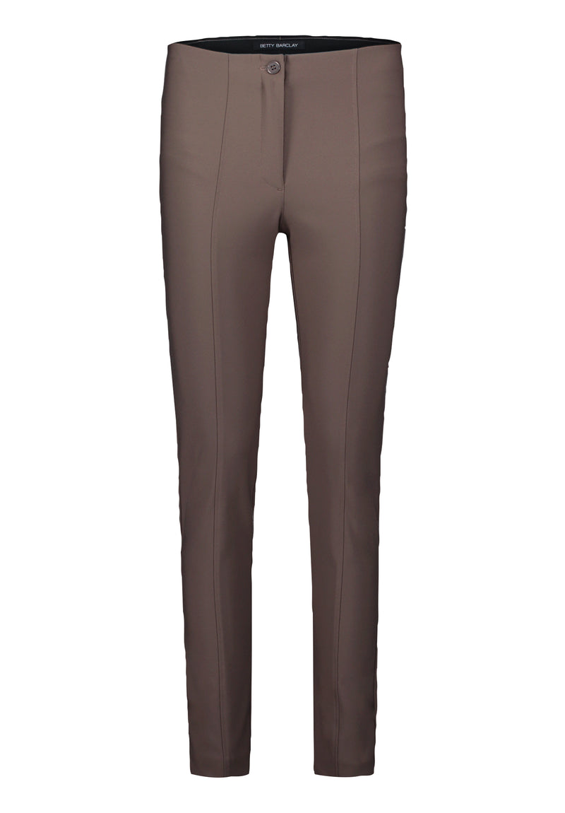 7/8 Length Plain Trouser - Falcon
