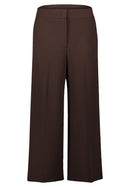 3/4 Length Relaxed Trouser - Light Maroon