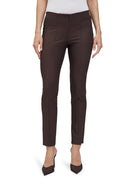 7/8 Length Plain Trouser - Light Maroon