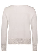 Round Neck Jumper - Light Beige Melange