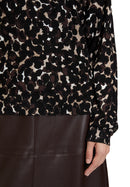PolkaDot Round Neck Jumper - Brown/beige