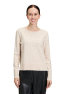 Round Neck Jumper - Pastel Sand